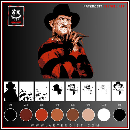 FREDDY multi 8-layers stencil design
