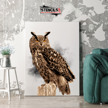 OWL multi 6-layers stencil design - ARTENDIST