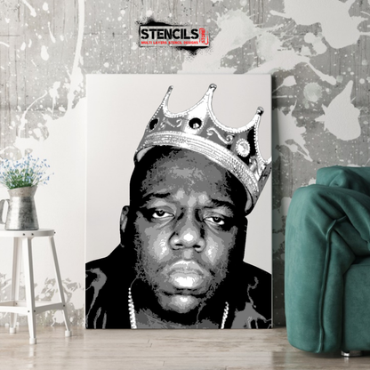 BIGGIE multi 6-layers stencil design