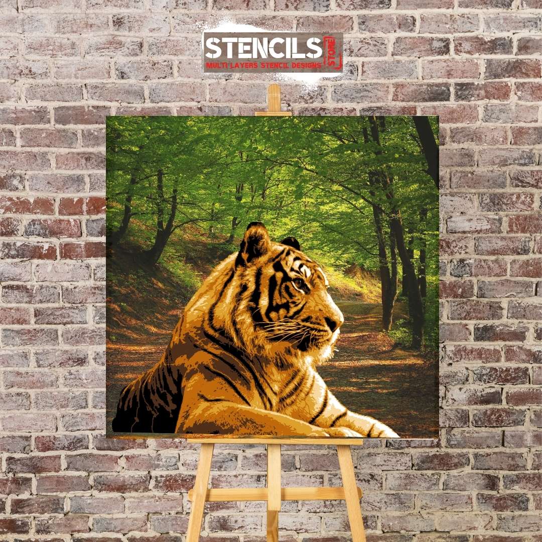 TIGER multi 6-layers stencil design - ARTENDIST