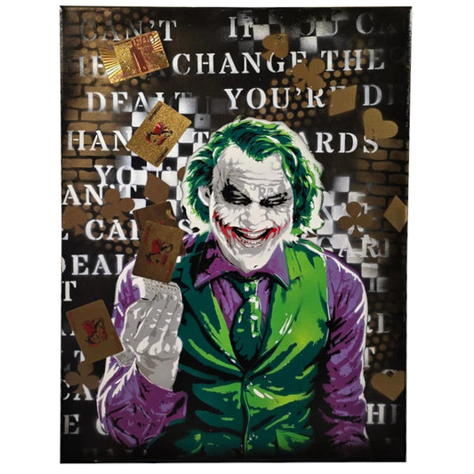 Chaos Spray paint art    50x70cm