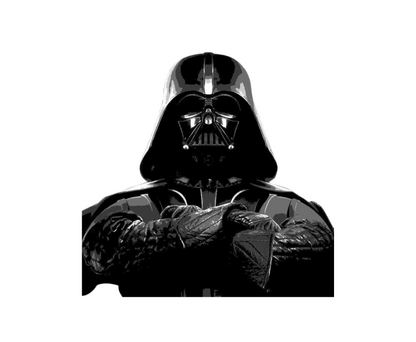 DARTH VADER multi 5-layers stencil design