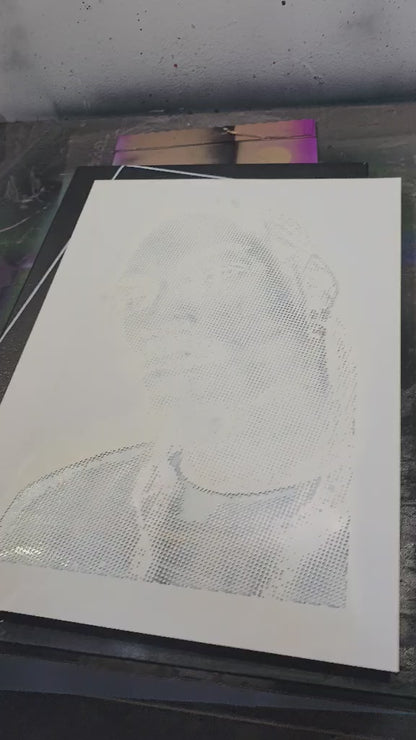 HIP HOP ICON Stencil – Premium Spray Paint Art Template